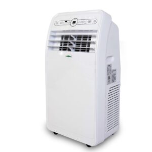 Uhome Portable Air Conditioner with Heat 12000 BTU,Portable AC Unit with Dehumidifier & Fan, Cools & Heats up to 400 Sq.ft,Remote Control and Window Kit Included,White